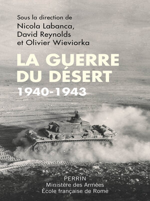 cover image of La guerre du désert, 1940-1943
